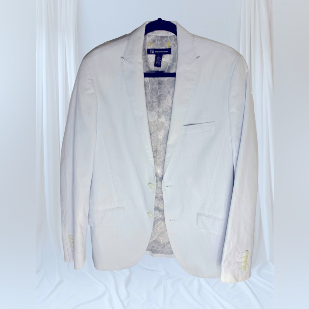 INC International Concepts Blazer Sport Coat Sz S Paste EUC.